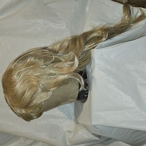 BESUTNG 80s 90s Blonde Mullet Wigs Pixie Cut Wigs with Bangs for Women, Blond Wo